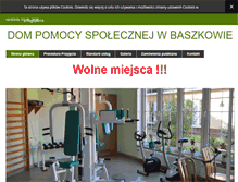 Tablet Screenshot of dpsbaszkow.eu